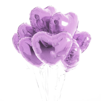 Valentijnsballonnen Hartjes 20 Stuks Rode Liefdesballonnen