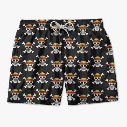 Heren Zwemshort Zwart Stoer Uniek Design