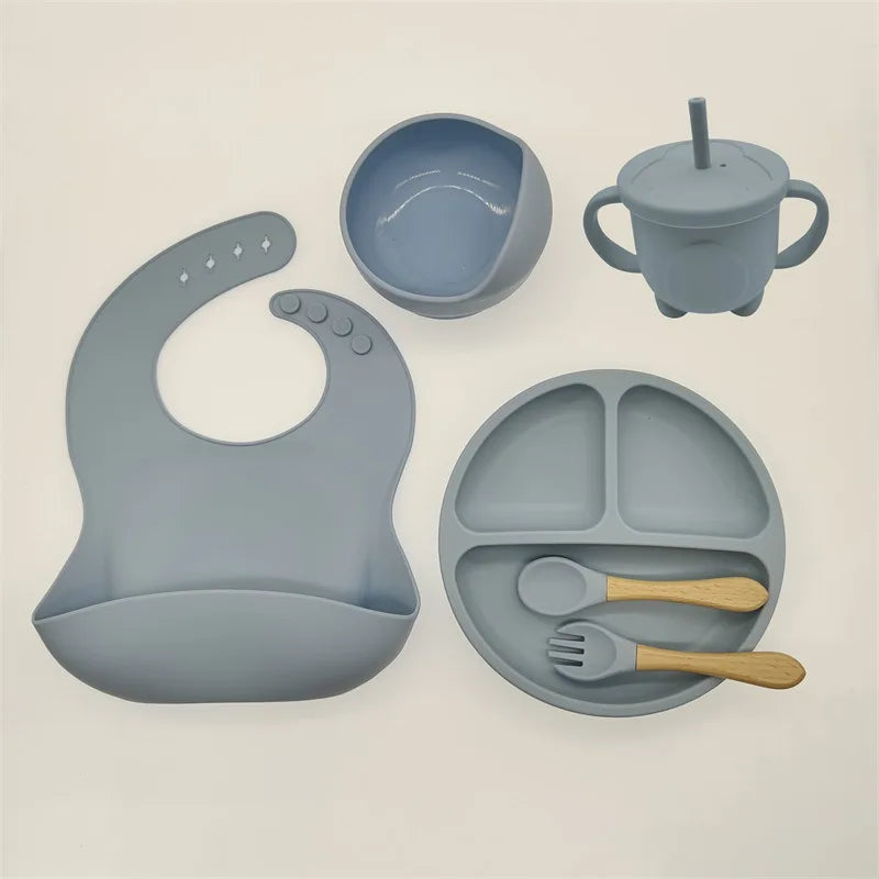 Silicone Baby Eetset Zacht en Veilig