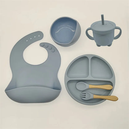 Silicone Baby Eetset Zacht en Veilig