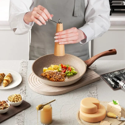 Anti-aanbak Koekenpan Granite Pro Met Non-Stick Laag