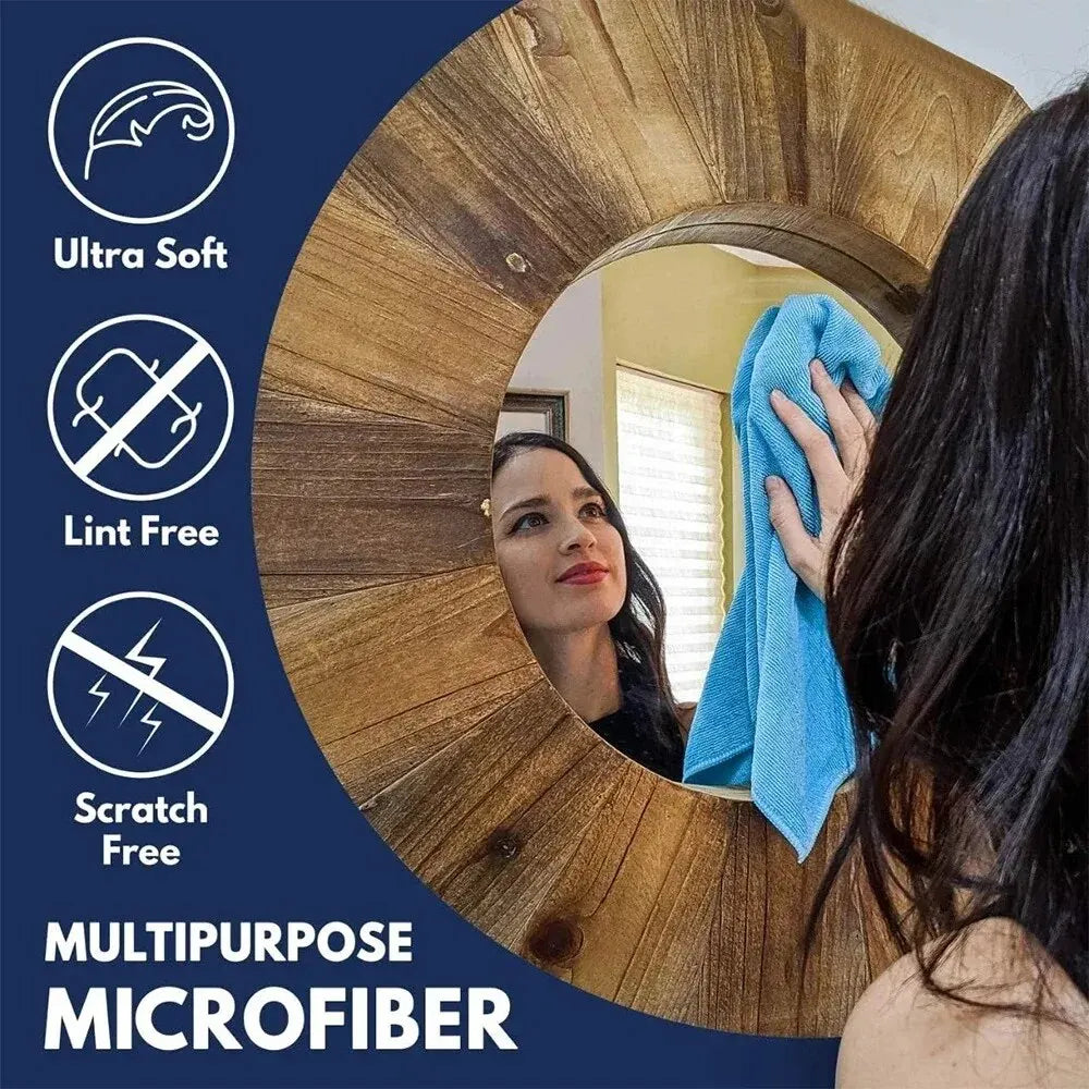 Microvezeldoeken Set 10 Stuks Auto Reiniging UltraClean