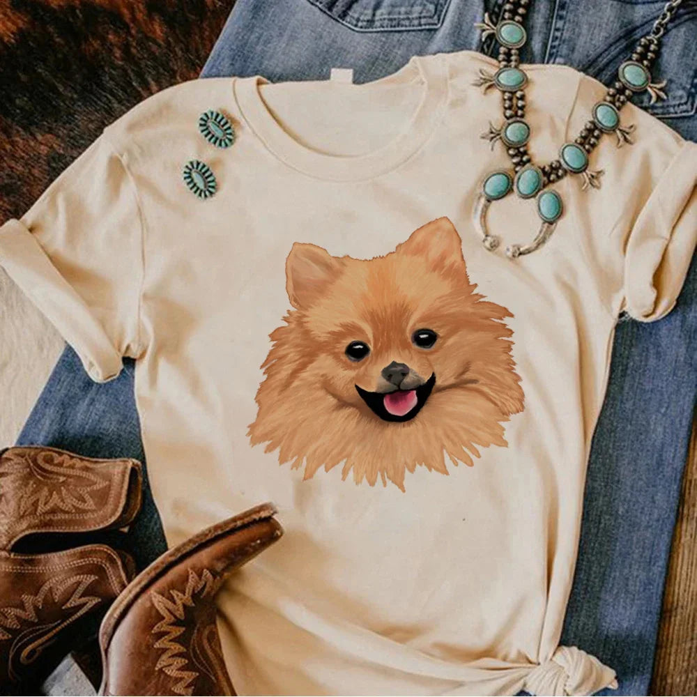 Straatstijl Anime T-Shirt