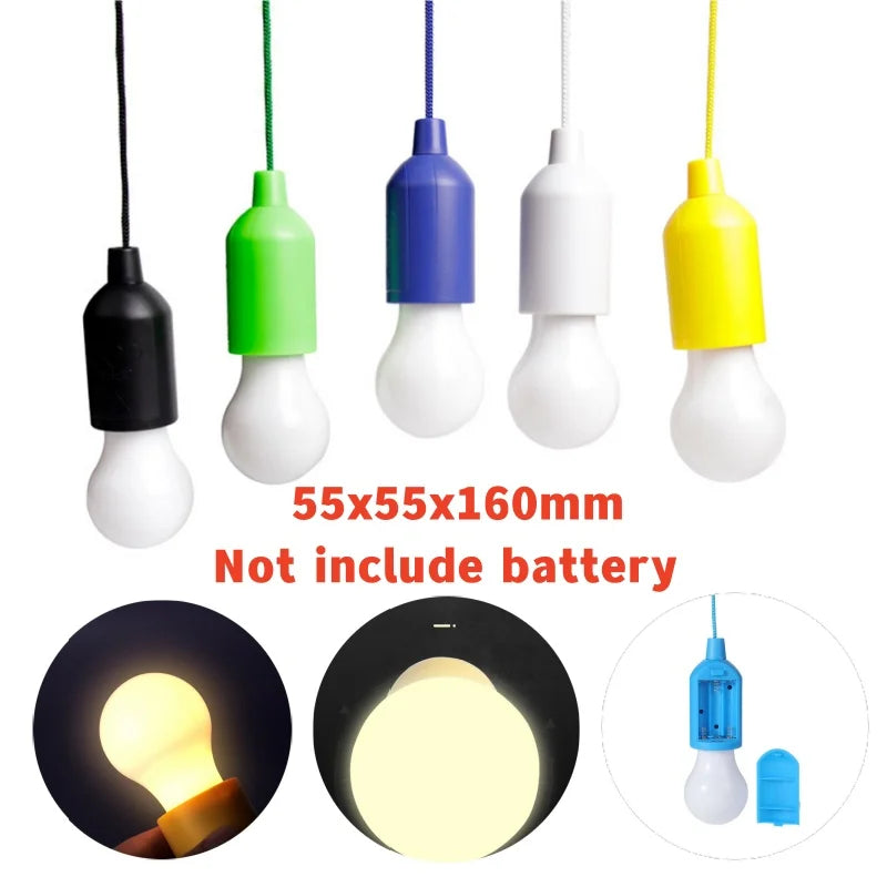 Kleurrijke Hanglamp Draagbaar LED Licht ChromaGlow - Mode Vibes