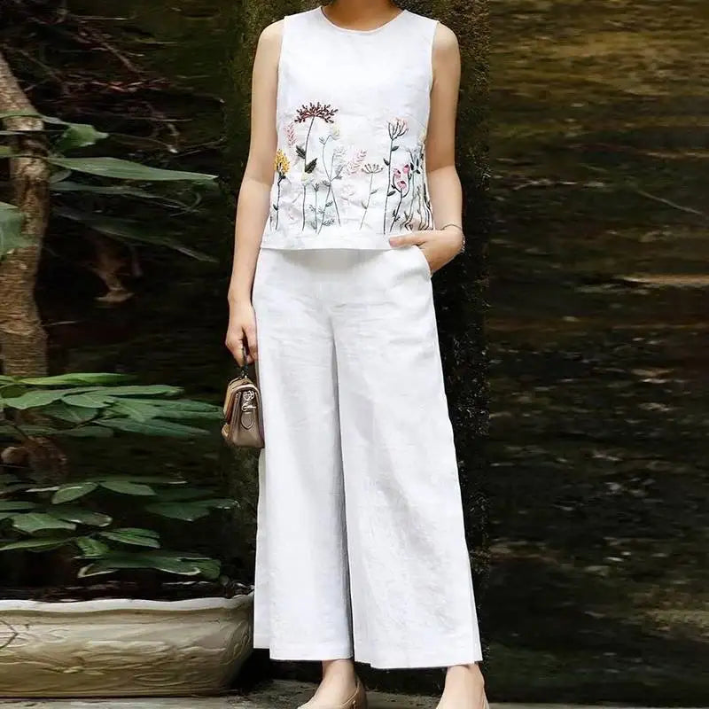 Bloemen Bijpassende Sets voor Vrouw - Mode Vibes