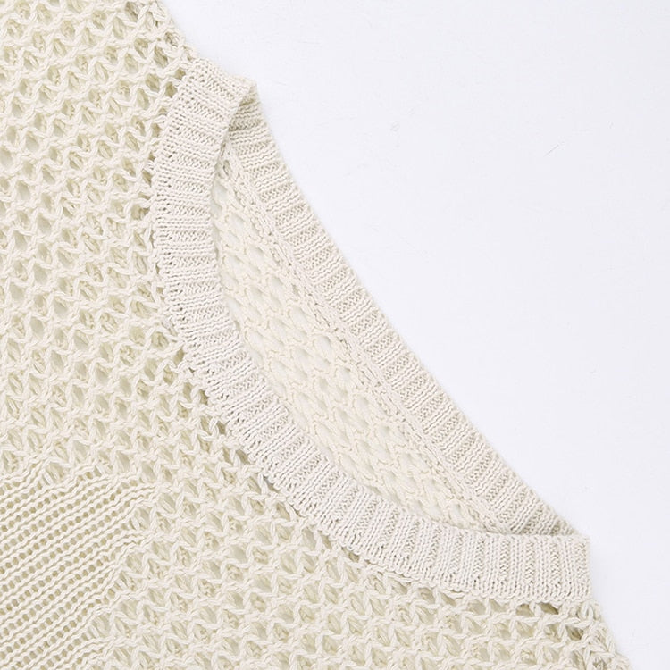 Grunge Trui voor Dames met Crochet Patroon