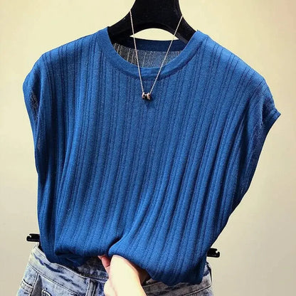 EdenVibe Zomer Knit T-Shirt