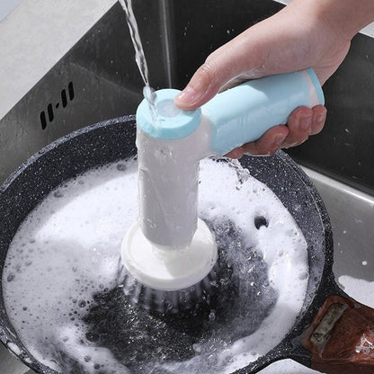 Schoonmaakborstel Set van 4 Delen Multifunctioneel - Mode Vibes