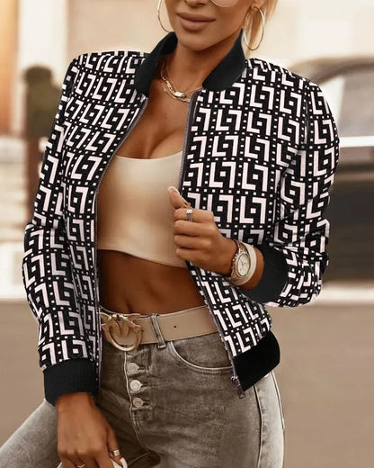 Damesvest Lange Mouwen Elegant Design - Mode Vibes