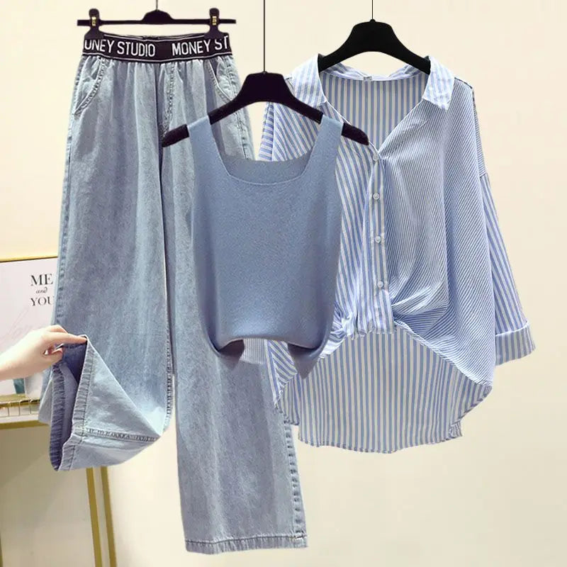 Dames Set Delia - Stijlvolle Jurk en Broek