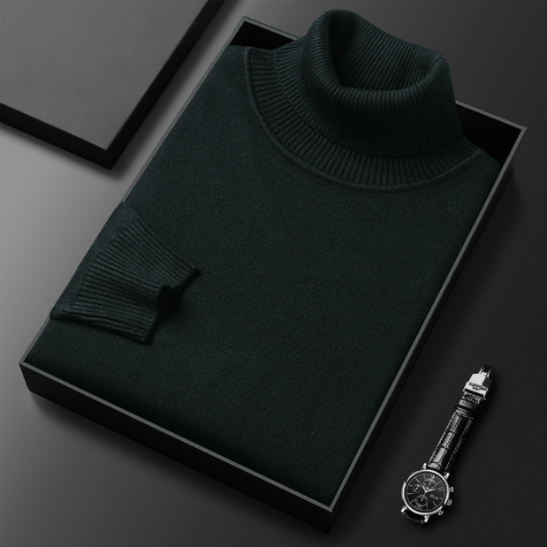 Maglione da Uomo Elegante – Mix Cashmere e Cotone, Comfort e Stile-6