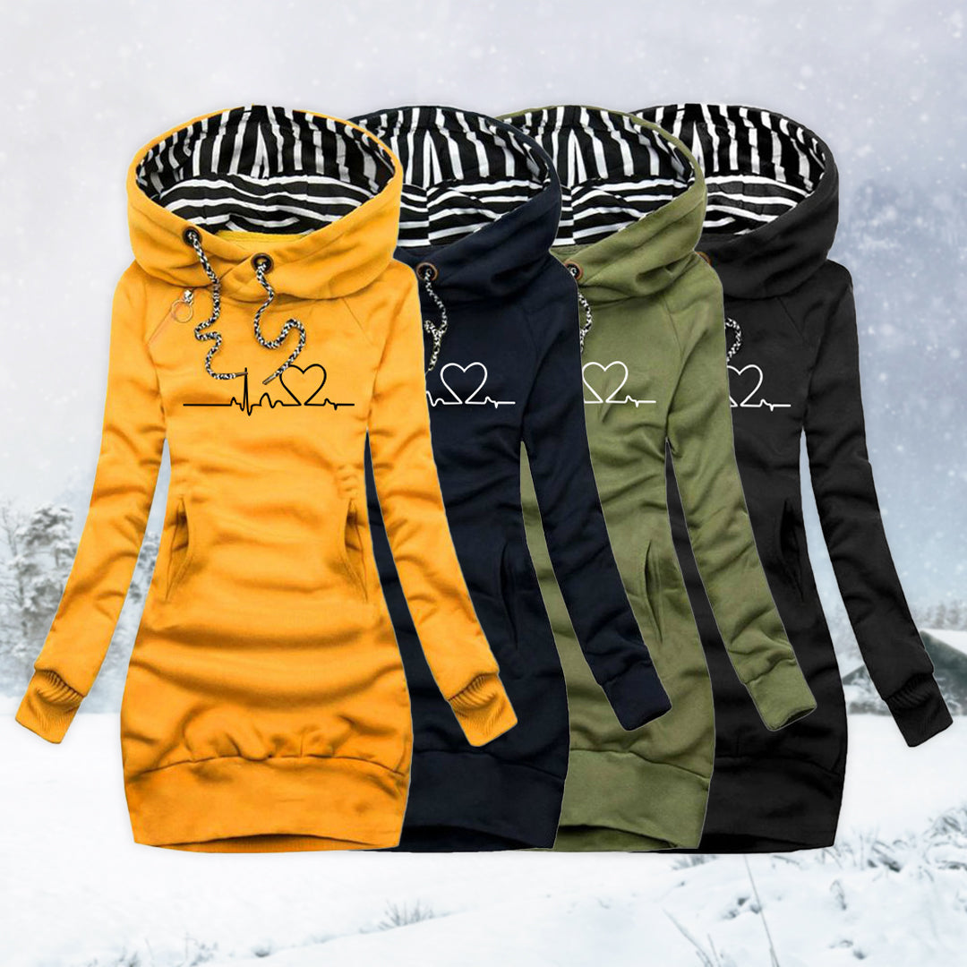 Dames Truijurk Met Print Comfortabele Pasvorm