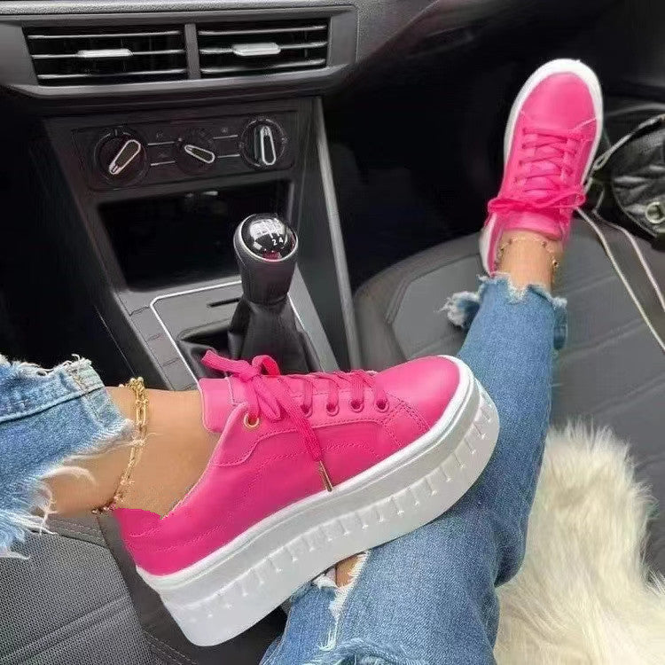 Dames Sneakers Luxe Platform Stijlvolle Schoenen