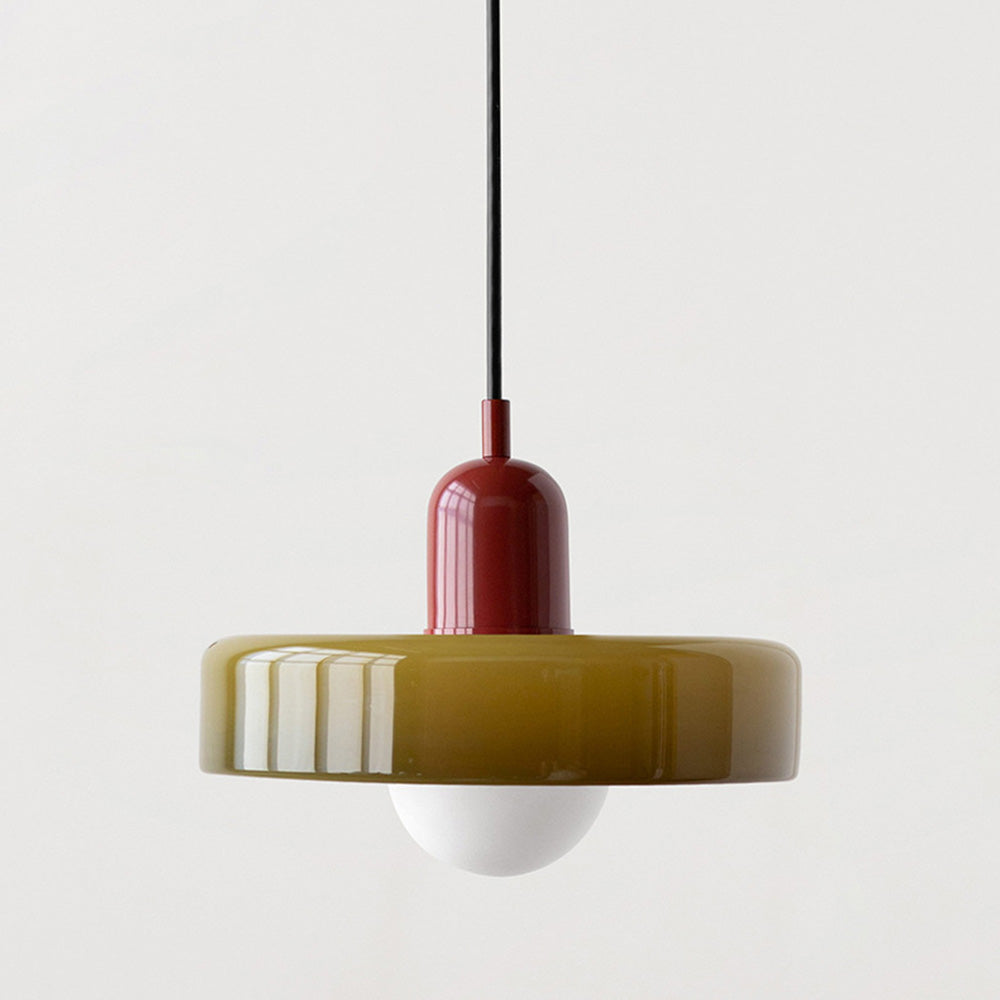Kleurrijke Hanglamp van Glas Modern Design