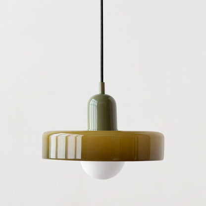 Kleurrijke Hanglamp van Glas Modern Design