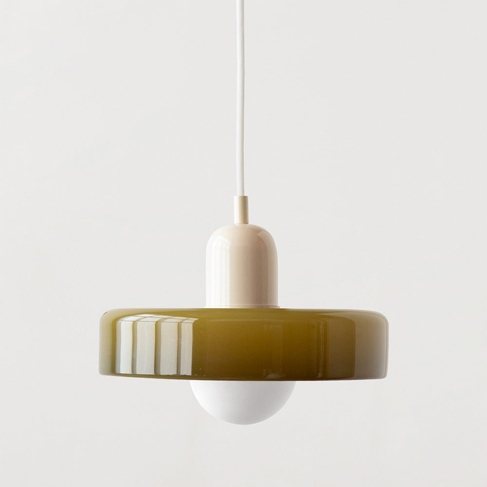 Kleurrijke Hanglamp van Glas Modern Design