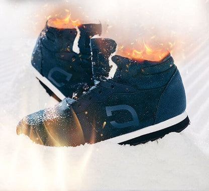 Herenschoenen Gevoerd Warm en Comfortabel