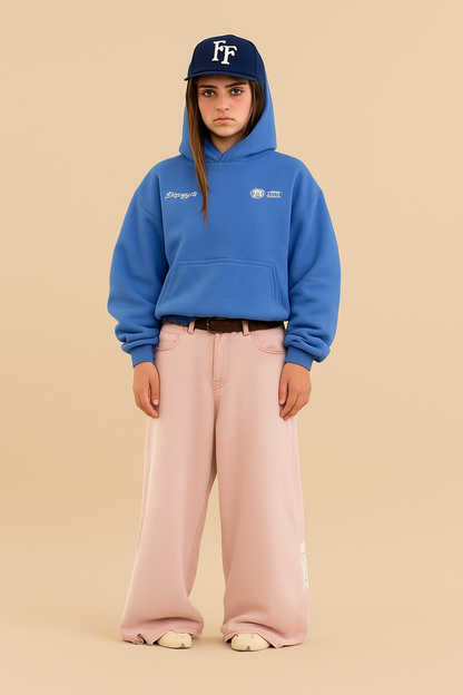 Dames Hoodie Luxe Ontspannen Fit Zacht Comfortabel