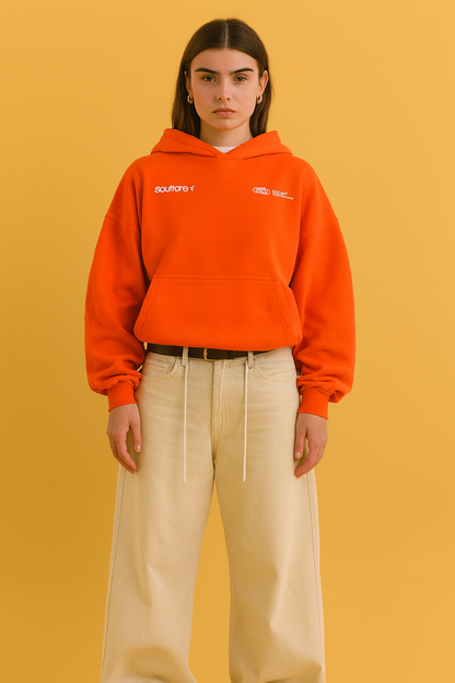 Dames Hoodie Luxe Ontspannen Fit Zacht Comfortabel