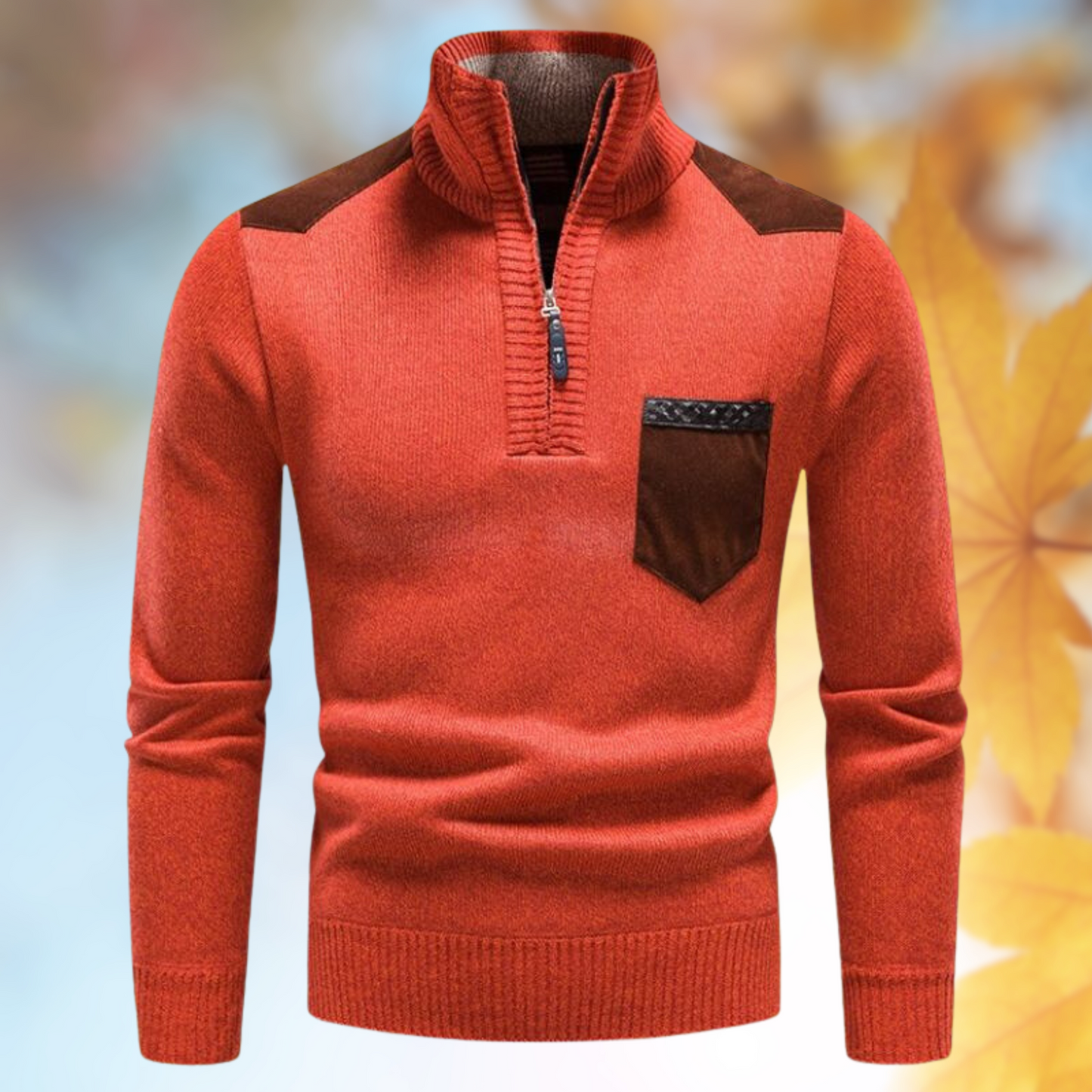 Herense Softshell Trui met Rits en Capuchon