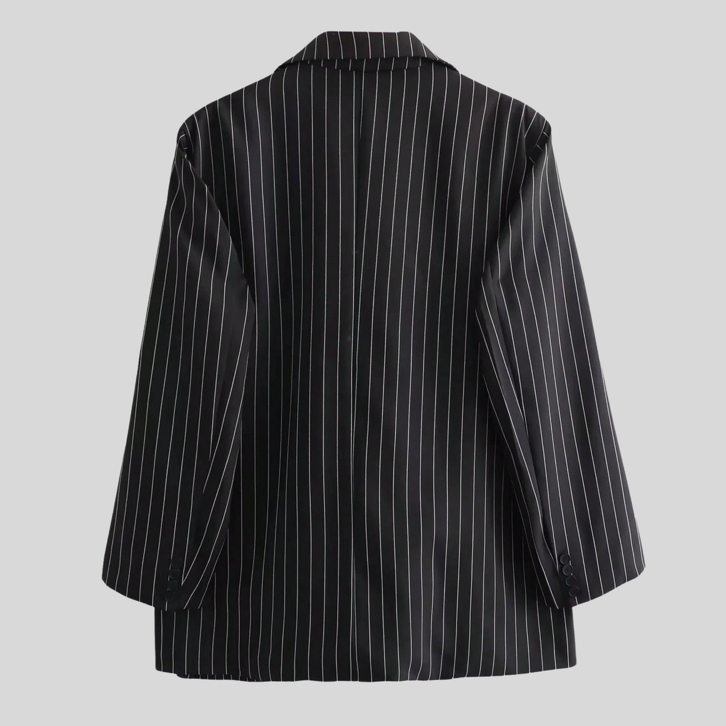 Gestreepte Blazer voor Vrouw Modieus en Stijlvol