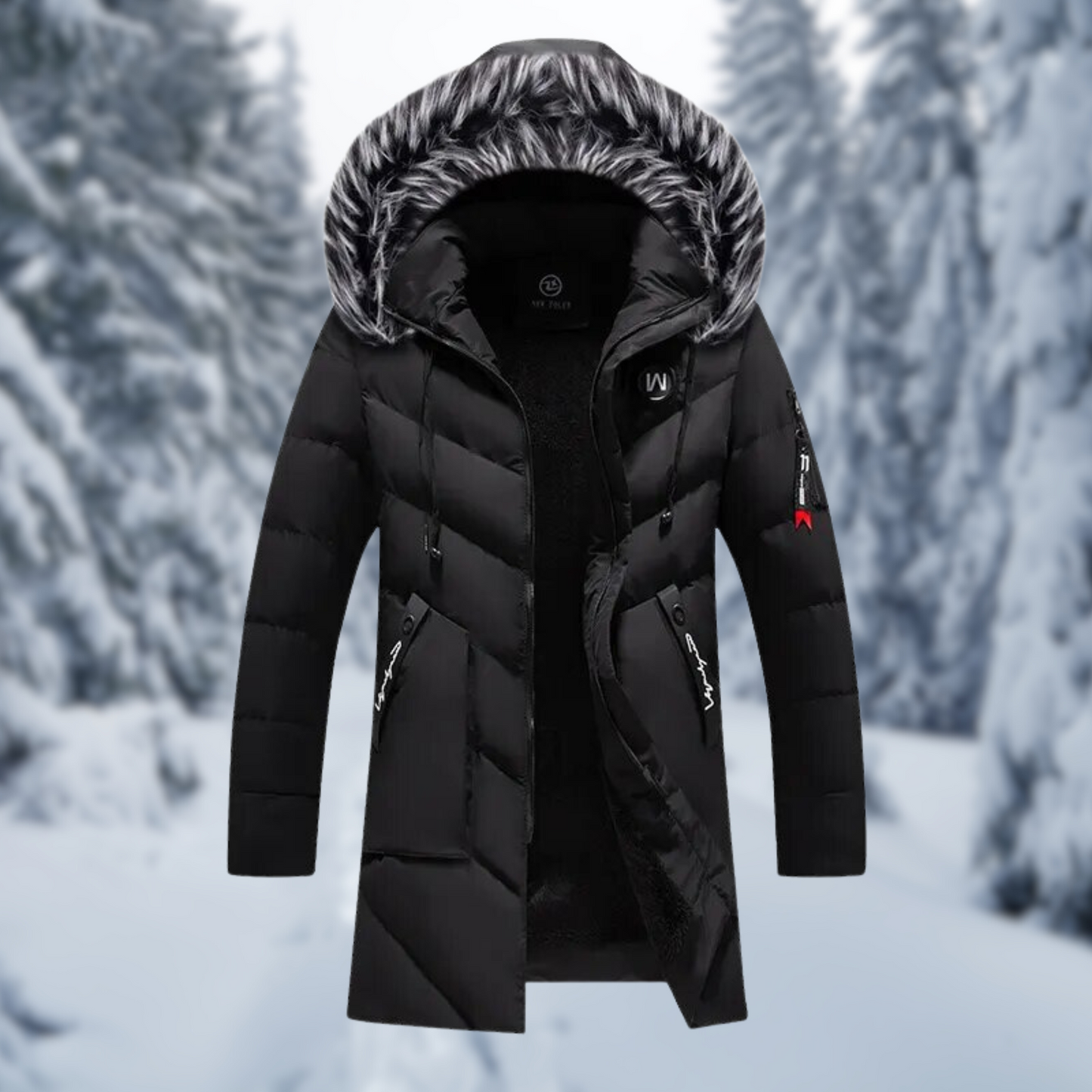 Dunne Winterjas Gewatteerd Warm voor Vrouw - Mode Vibes