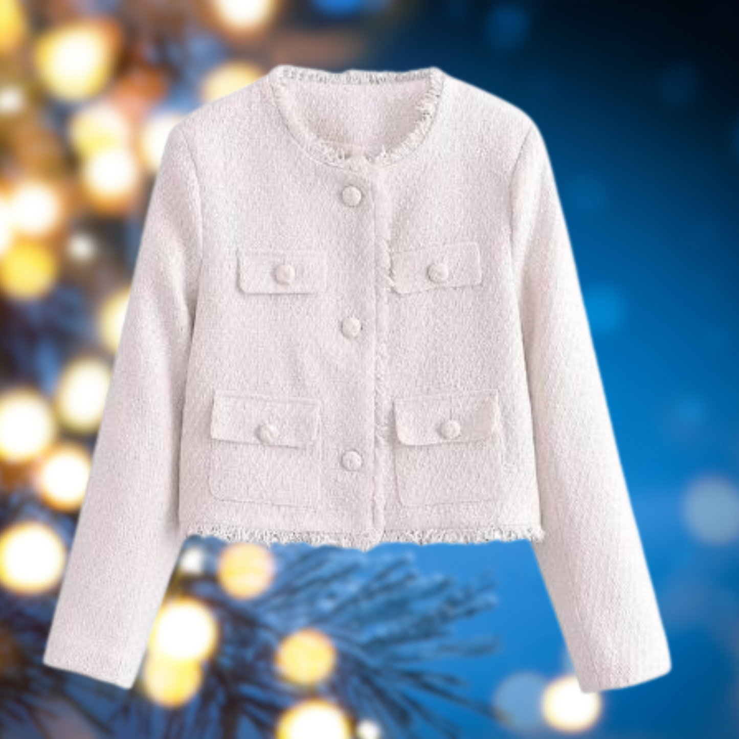 Kort Jasje Dames Elegant Kleding - Mode Vibes