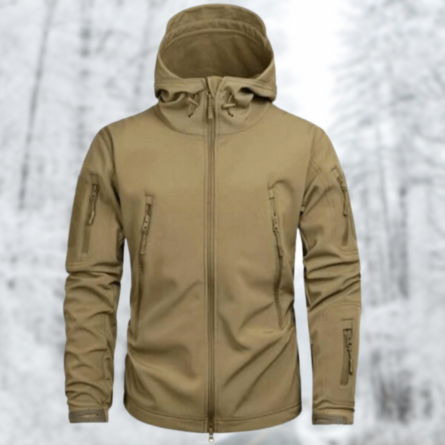 Heren Jack Met Rits Waterdicht en Warm - Mode Vibes
