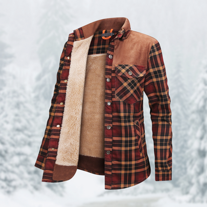 Wandeljack Dames Flanellen Warm en Waterdicht - Mode Vibes