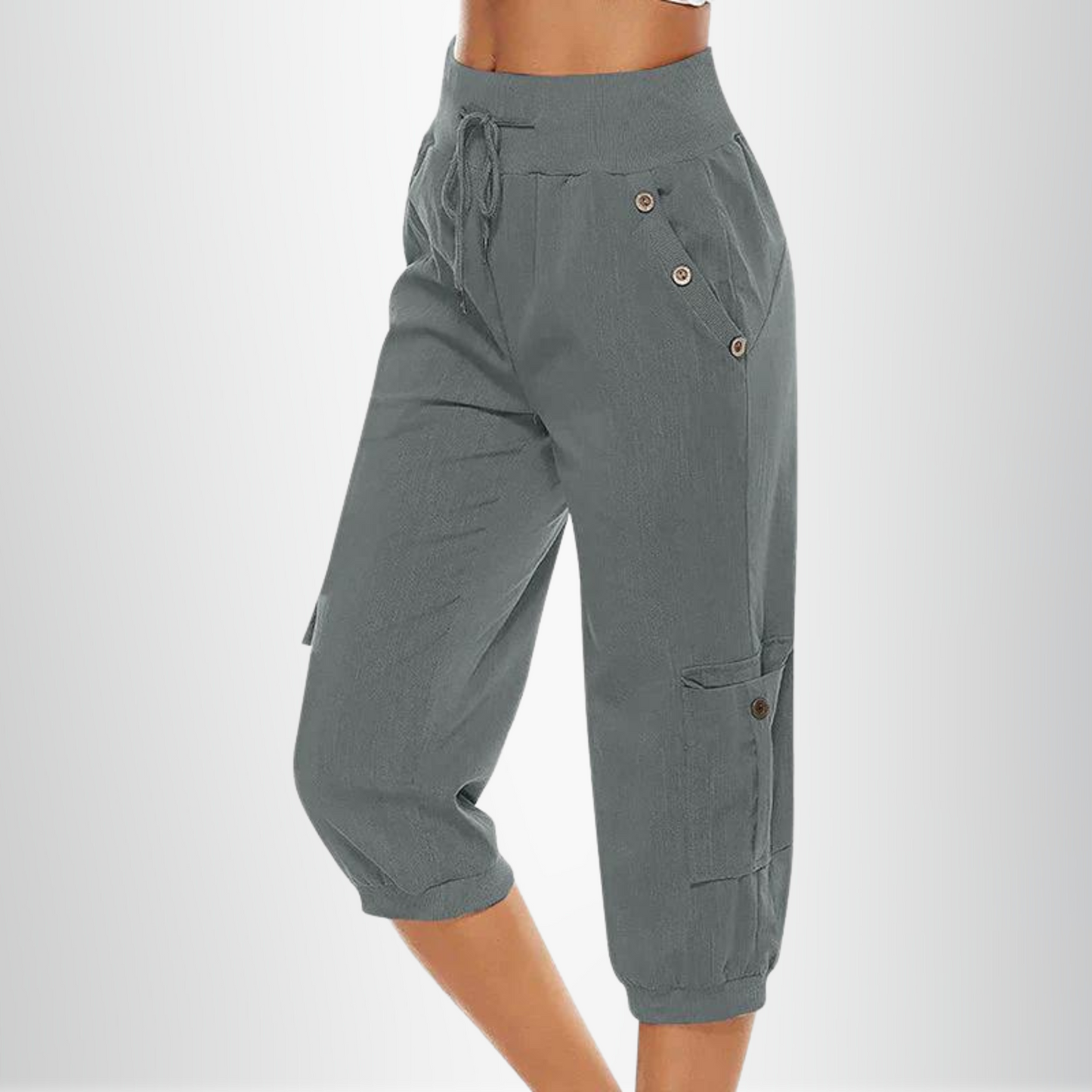 Vrouwelijke Casual Broek Comfortabel Zomerse Stijl - Mode Vibes