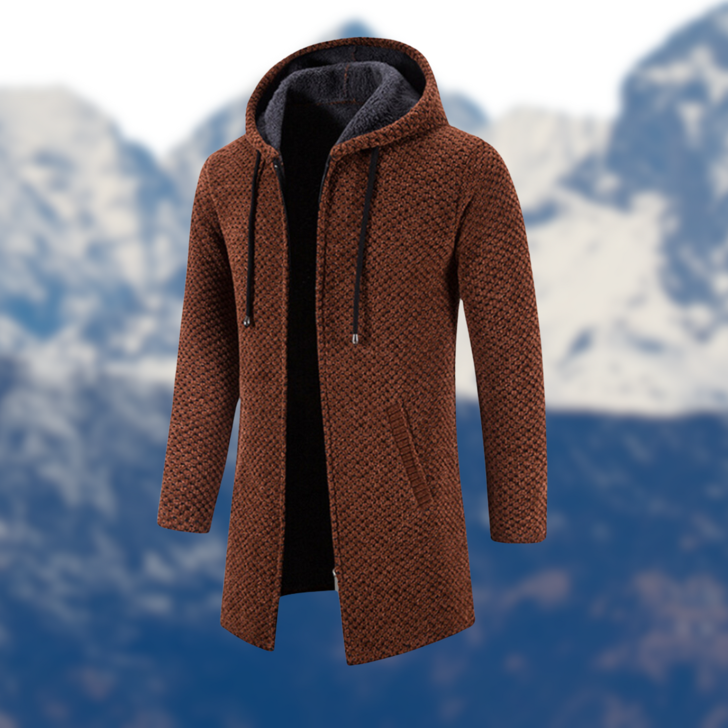 Caleb Hoodie - Zachte Sweatshirt Jas voor Heren
