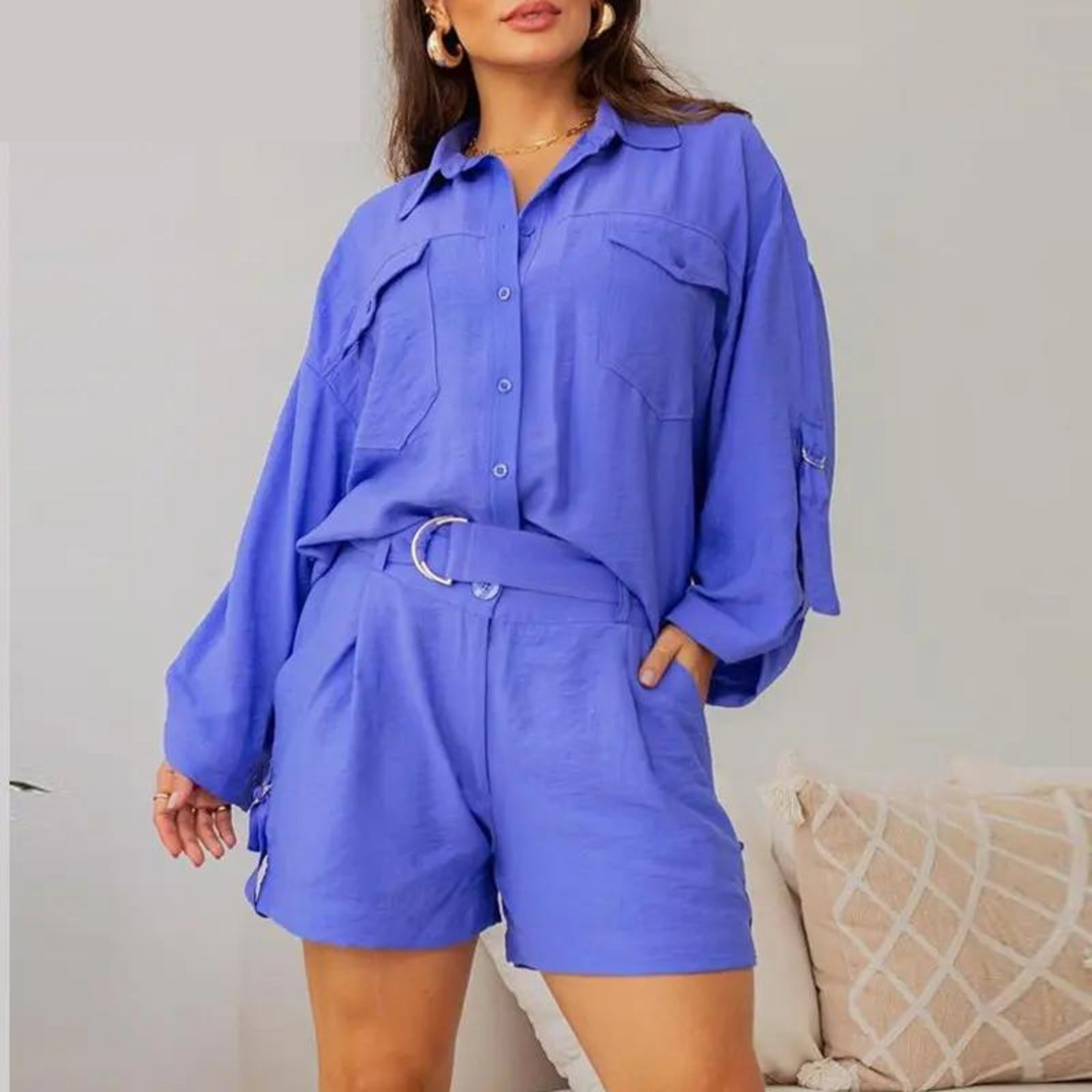 Vrouwelijke Casual Kleding Setje - Mode Vibes