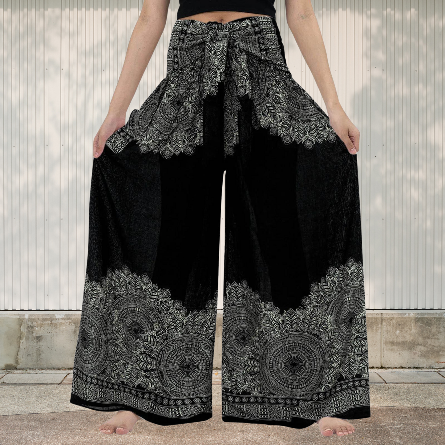 Vintage Damesbroek High Waist Klassiek Design - Mode Vibes