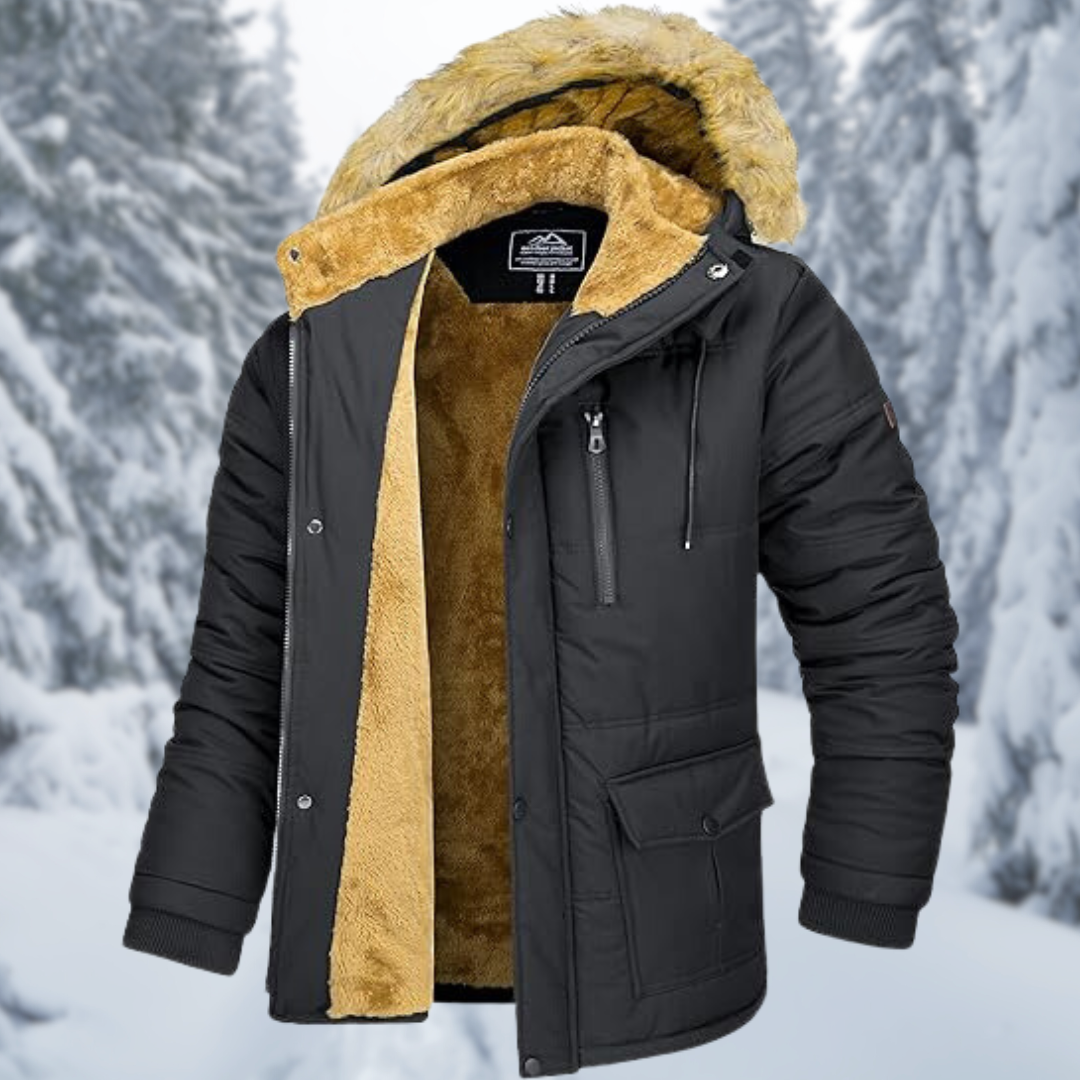 Warme Winter Fleecejas voor Buiten