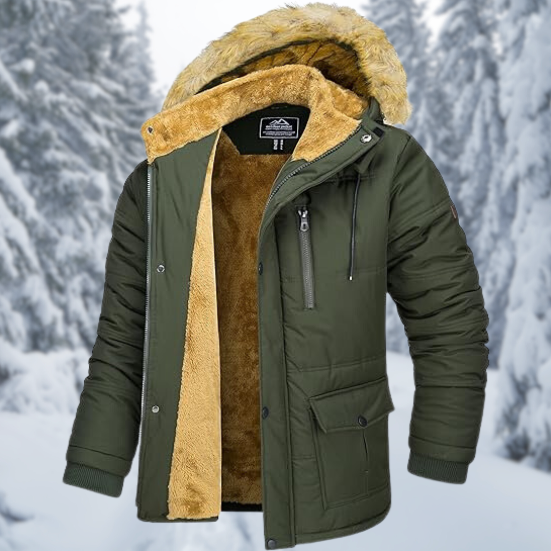 Warme Winter Fleecejas voor Buiten