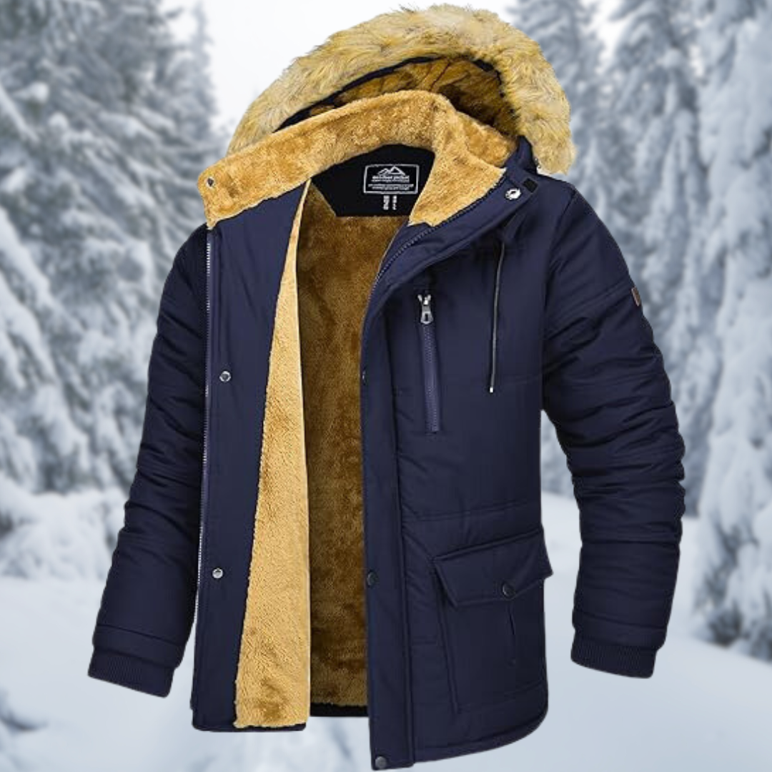 Warme Winter Fleecejas voor Buiten - Mode Vibes