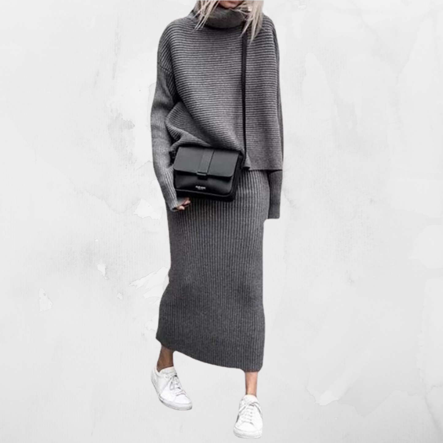 Vrouwelijke Lange Rok Set Casual Losse Mode
