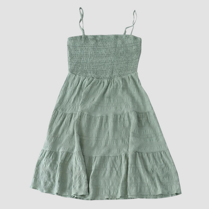 Bloemenjurk Vrouwelijke Zomerjurk met Korte Mouwen