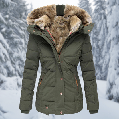 Dames Winterjas Elegante Warm en Waterdicht - Mode Vibes
