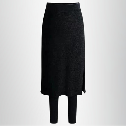 Lange Rok Legging Comfortabele Dame Rokbroek - Mode Vibes