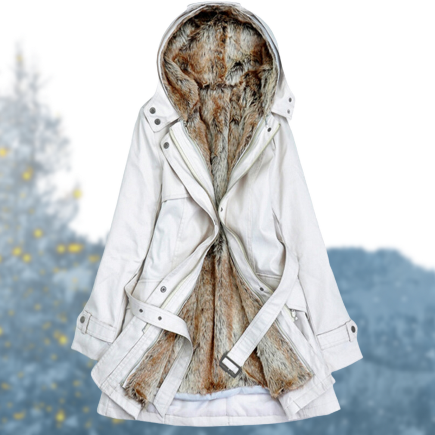 Waterdichte Winterjas Windjack voor Dames - Mode Vibes