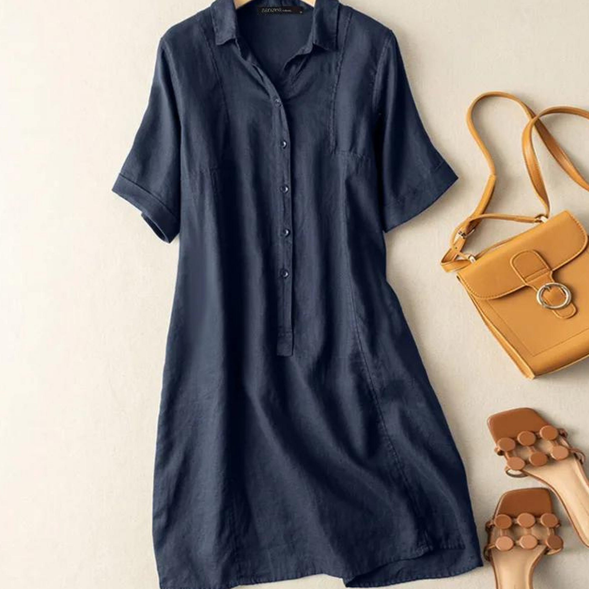 Midi-jurk Casual Vrouwelijk Zomerjurk - Mode Vibes