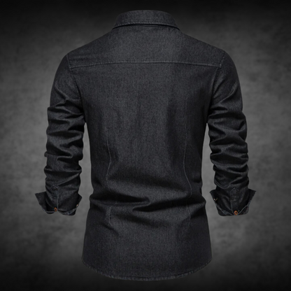 Shirt Lange Mouwen Casual Katoen