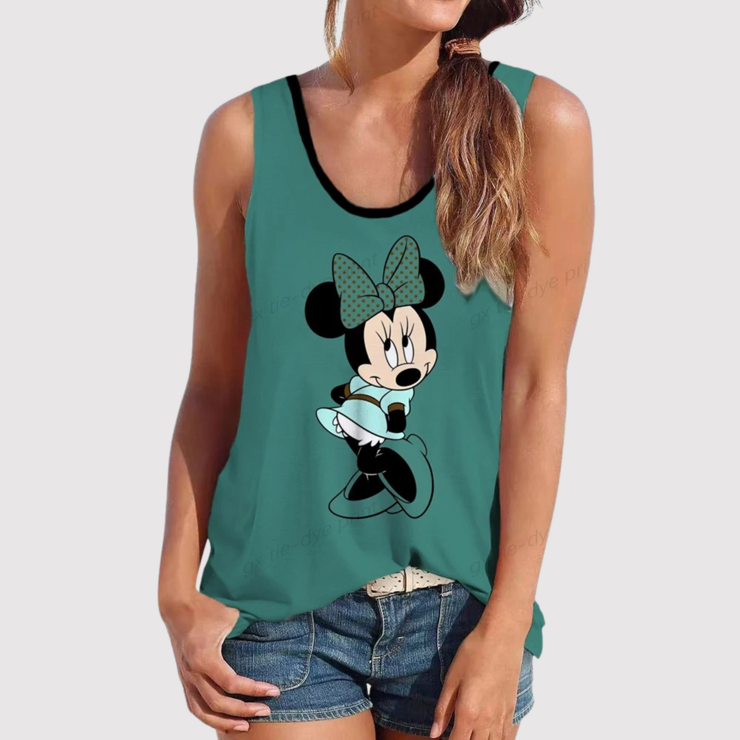 Dames Tanktop Kort Mouw Zomerjurk