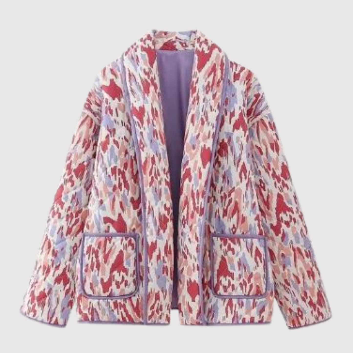 Vintage Pint Jas voor Dames Leer Look