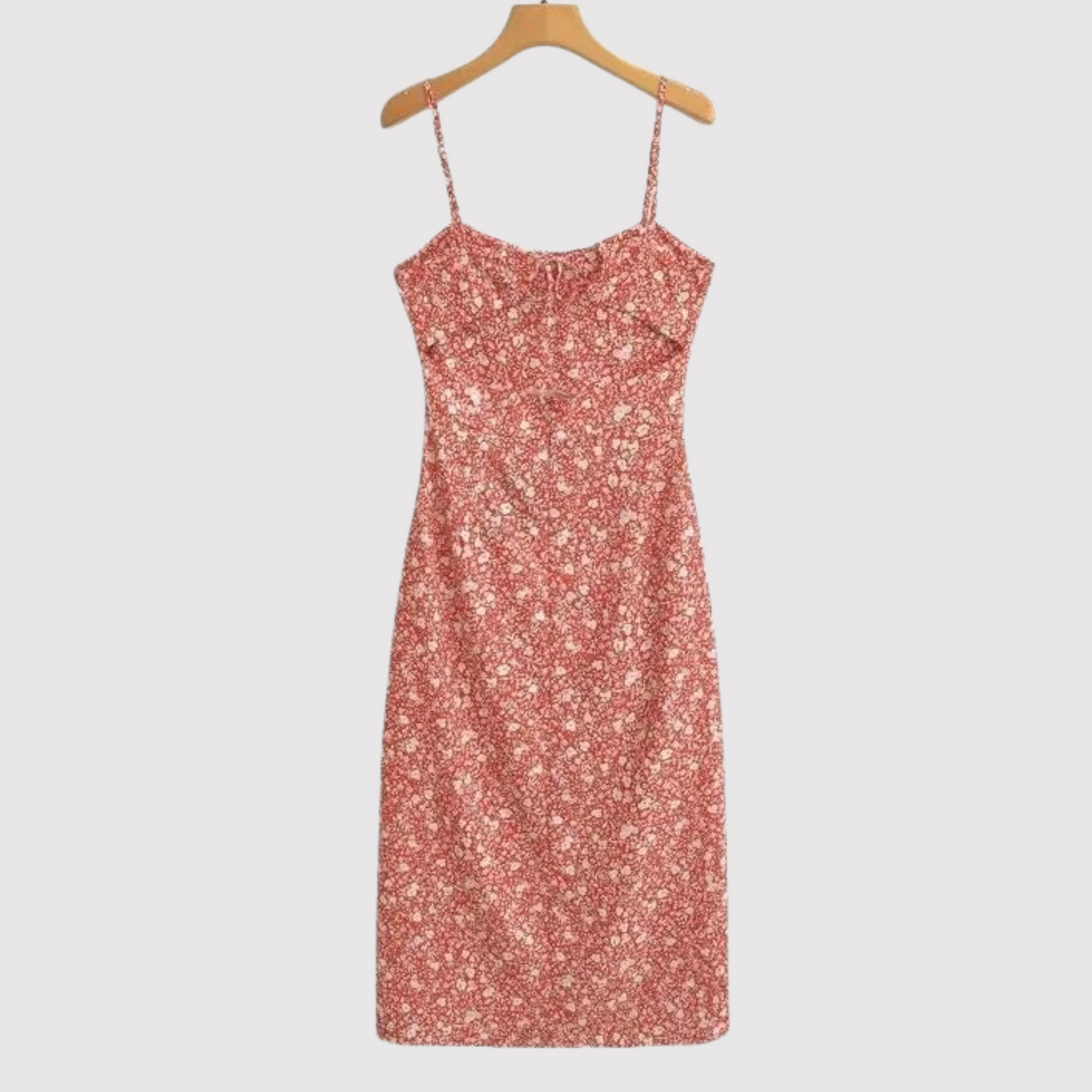 Jurk Zonder Rug Kant Detail Zomerjurk