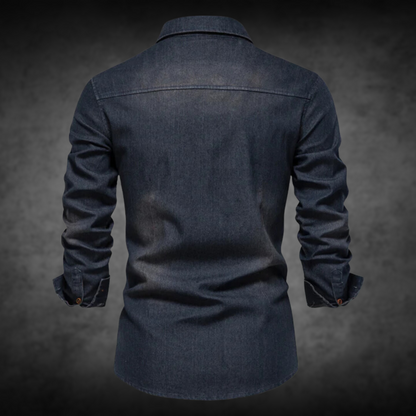 Shirt Lange Mouwen Casual Katoen