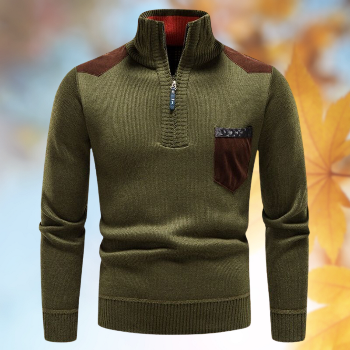 Herense Softshell Trui met Rits en Capuchon