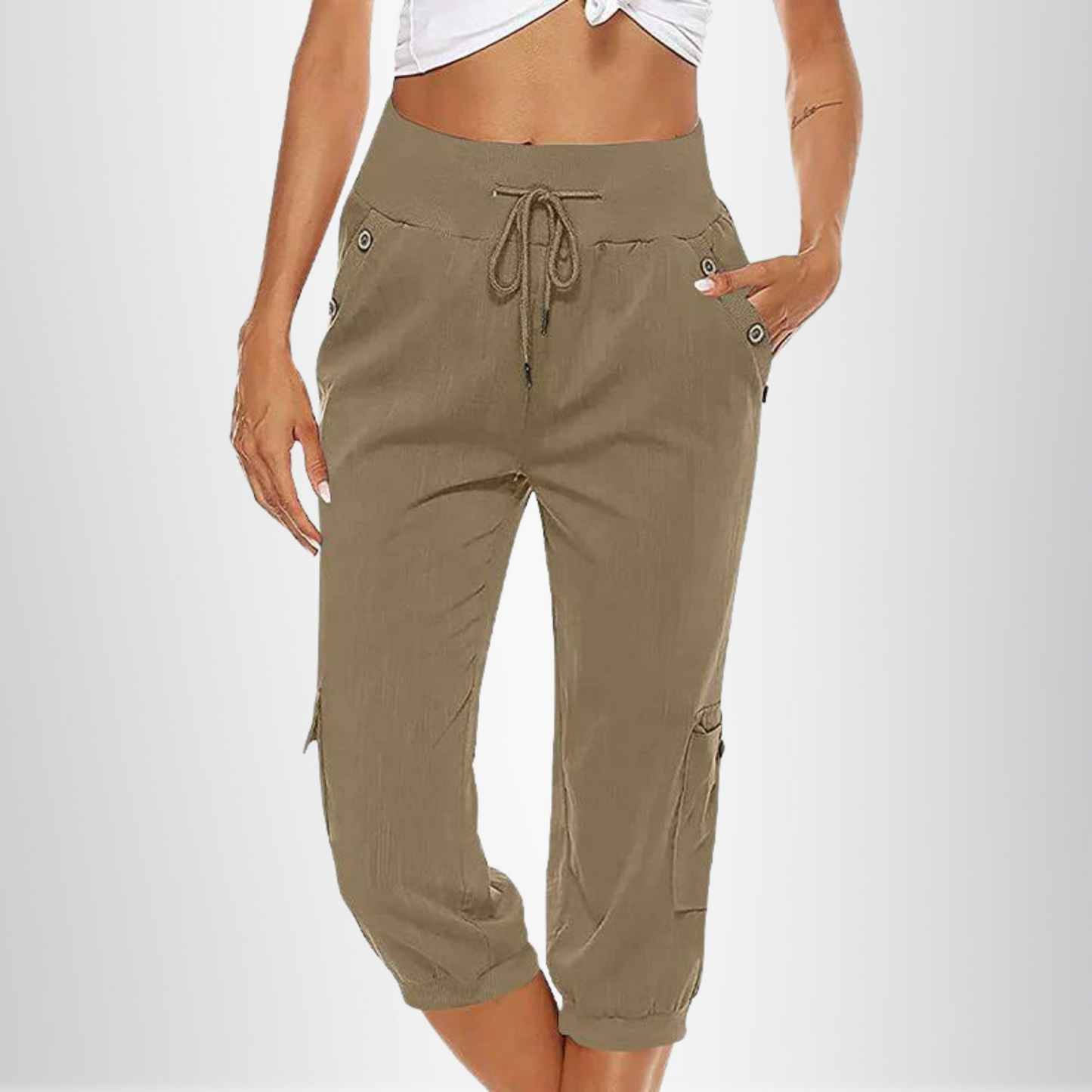 Vrouwelijke Casual Broek Comfortabel Zomerse Stijl