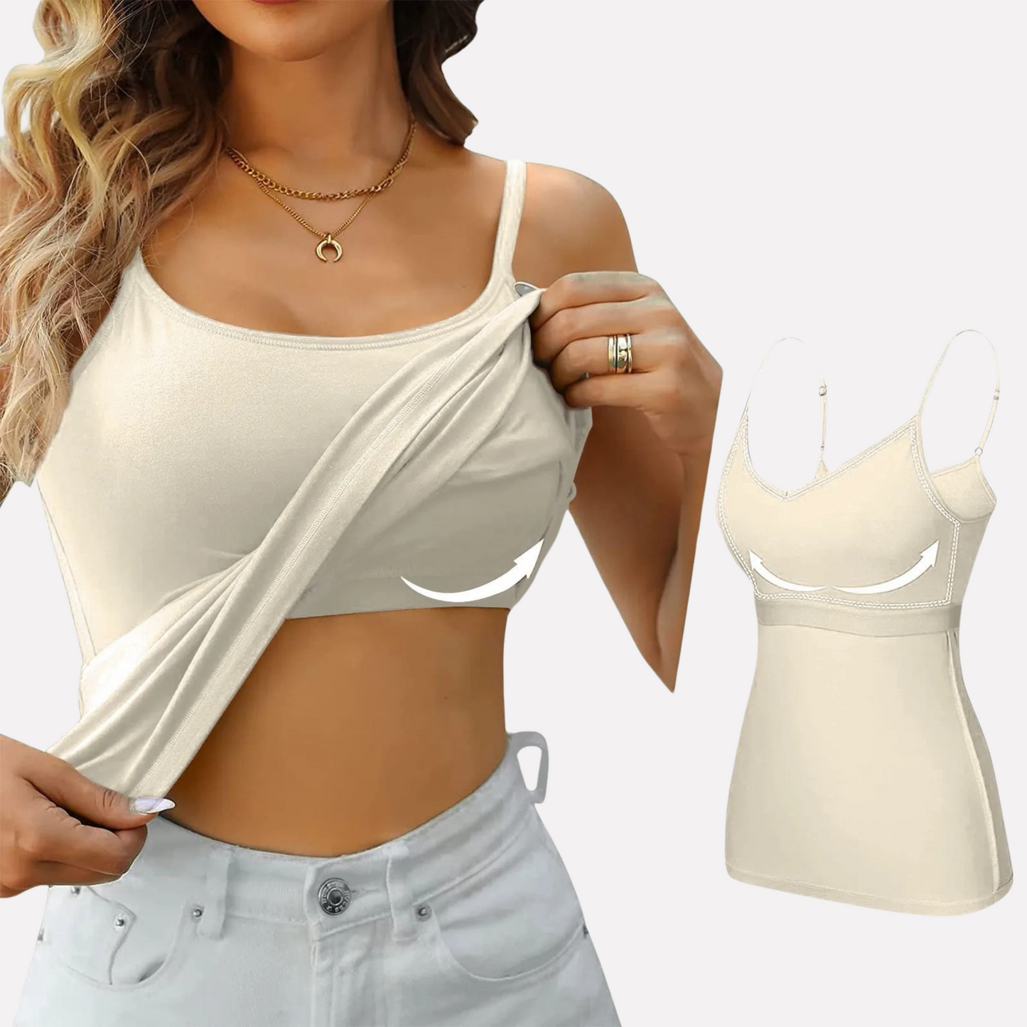 Dames Bh-Top Gewatteerd Comfortabel